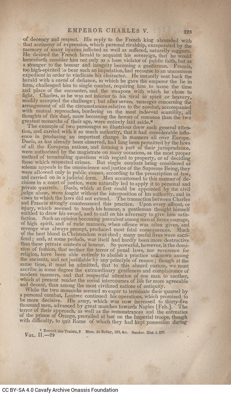 23 x 14,5 εκ. 6 σ. χ.α. + 643 σ. + 6 σ. χ.α., όπου στο φ. 1 με μαύρο μελάνι η υπογραφή